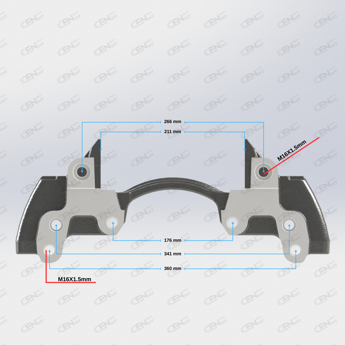 CENMY-6000040 Kaliper Taşıyıcı Kızak - 22.5