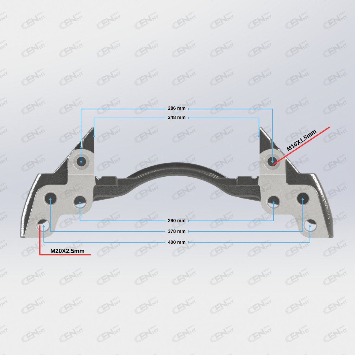 CENMY-6000041 Kaliper Taşıyıcı Kızak - 22.5