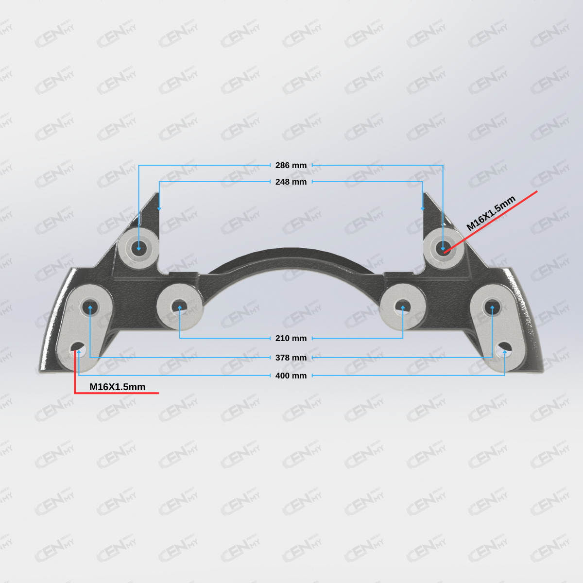 CENMY-6000019 Kaliper Taşıyıcı Kızak - 22.5