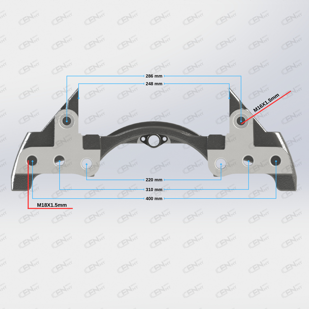 CENMY-6000022 Kaliper Taşıyıcı Kızak - 22.5