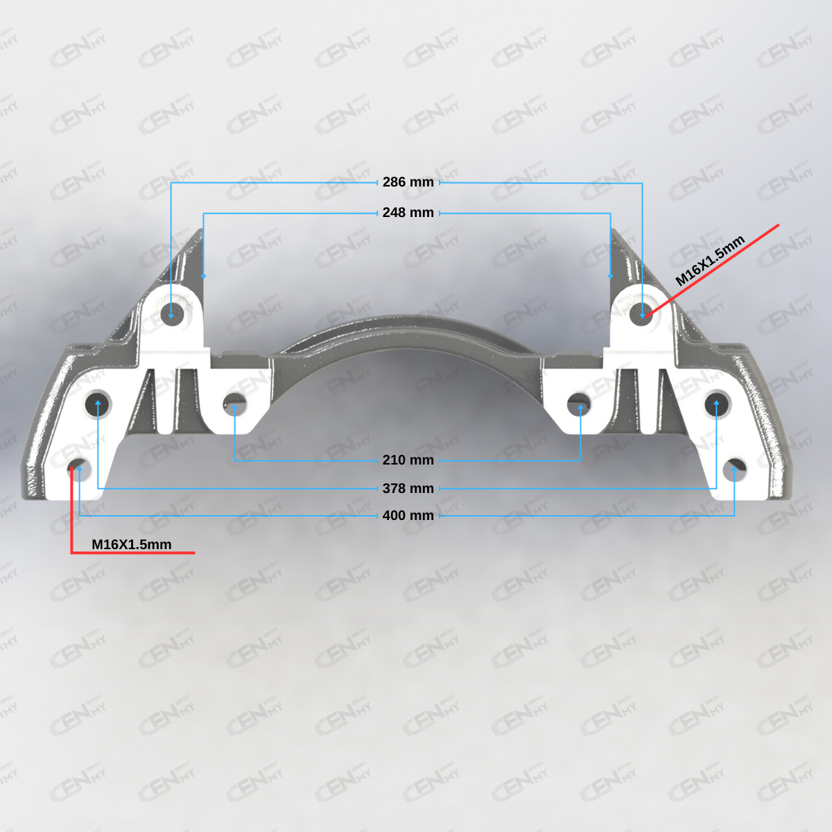 CENMY-600003 Kaliper Taşıyıcı Kızak - 22.5